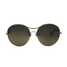 Pomellato 0034S 002 57 Gold Oval Çerçeve Kadın Güneş Gözlüğü