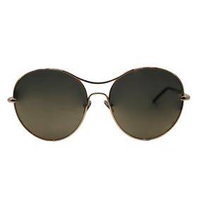 Pomellato 0034S 002 57 Gold Oval Çerçeve Kadın Güneş Gözlüğü