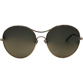 Pomellato 0034S 002 57 Gold Oval Çerçeve Kadın Güneş Gözlüğü