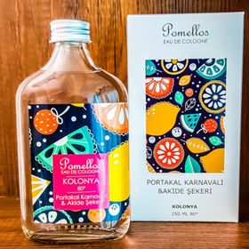 Pomellos 250 ml Portakal Karnavalı ve Akıde Şekeri Kolonyası