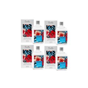 Pomellos 4x250 ml Jamaika Gülü ve Beyaz Frangipani Kolonya