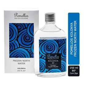 Pomellos Frozen North Water 250 ml Cam Şişe Kolonya
