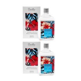 Pomellos Jamaika Gülü ve Beyaz Frangipani 2x250 ml Cam Şişe Kolonya
