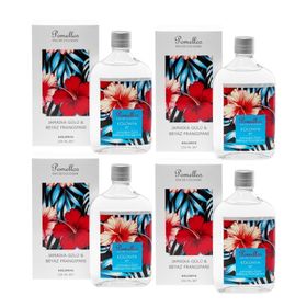 Pomellos Jamaika Gülü ve Beyaz Frangipani 4x250 ml Kolonya