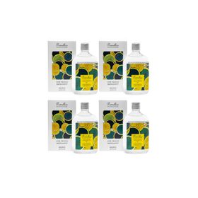 Pomellos Lime Mexico Bergamot 4x250 ml Cam Şişe Kolonya