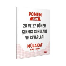 POMEM 27-28. Dönem Mülakat Çıkmış Sorular ve Cevapları - Data Yayınları