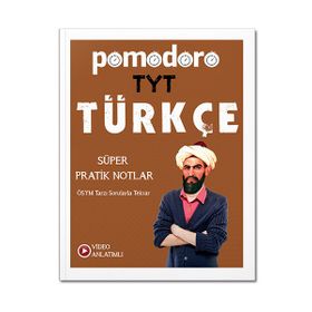 Pomodoro TYT Türkçe Konu Soru Süper Pratik Notlar - KR Yayınları