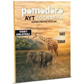 Pomodoro Yayınları AYT Coğrafya Konu Soru Süper Pratik Notlar