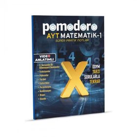 Pomodoro Yayınları Ayt Matematik 1 Konu Soru Süper Pratik Notlar
