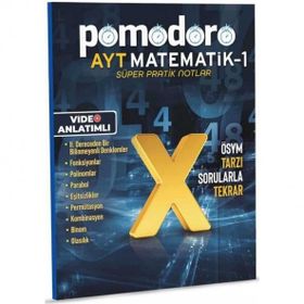 Pomodoro Yayınları Ayt Matematik 1 Konu Soru Süper Pratik Notlar