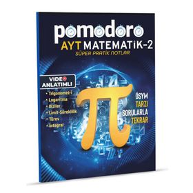 Pomodoro Yayınları Ayt Matematik 2 Konu Soru Süper Pratik Notlar