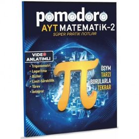 Pomodoro Yayınları Ayt Matematik 2 Konu Soru Süper Pratik Notlar