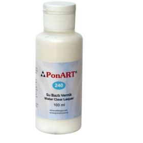 Ponart 100 ml Su Bazlı Vernik