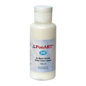 Ponart 100 ml Su Bazlı Vernik