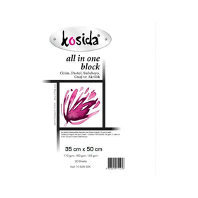 Ponart 1062830K Kosida All In One Block 35x50 cm Resim Defteri