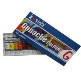 Ponart 12ml 12 Renk Tüp Guaj Boya