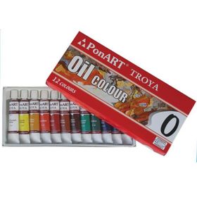 Ponart 12x12 ml O1212 Yağlı Boya Seti