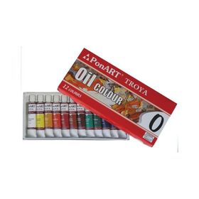 Ponart 12x12 ml O1212 Yağlı Boya Seti