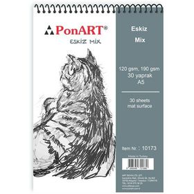 Ponart 17 gr 30 Yaprak Eskiz Blok