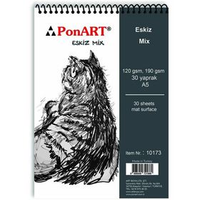 Ponart 17 gr 30 Yaprak Eskiz Blok