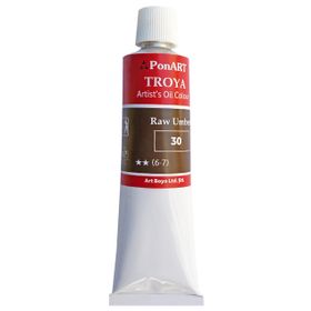 Ponart 30 Raw Umber 170 ml Troya Yağlı Boya