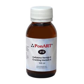 Ponart 312 100 ml Çatlatma Verniği