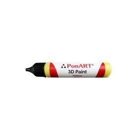 Ponart 3D Paint 30 ml Sarı Boncuk Boya