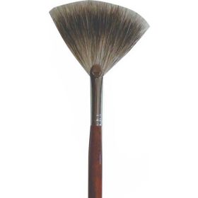 Ponart 4229-6 Porsuk Yelpaze Fırça