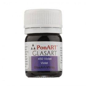 Ponart 450 GlasArt 20 ml Violet Vitray Boyası