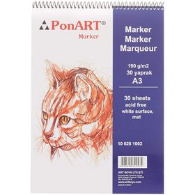 Ponart A3 Marker Pad Çizim Defteri