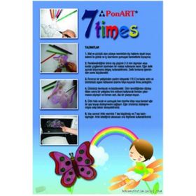Ponart A4 7 Kat Küçülen Kağıt