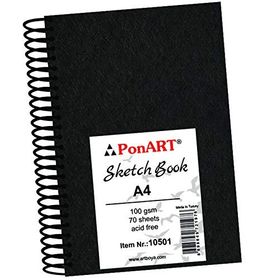 Ponart A4 70 Yaprak Skecth Book