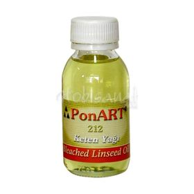 Ponart Ağartılmış 100 ml Keten Yağı