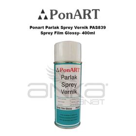 Ponart PAS839 400 ml Sprey Parlak Vernik