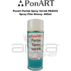 Ponart PAS839 400 ml Sprey Parlak Vernik