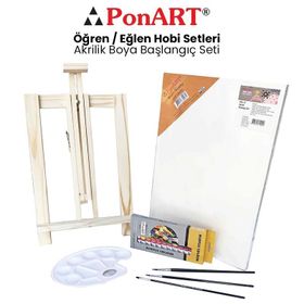 Ponart PHS-12 Akrilik Boya Başlangıç Seti