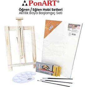 Ponart PHS-12 Akrilik Boya Başlangıç Seti