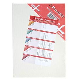 Ponart Profesyonel Plus 25x25 cm Tuval