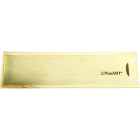 Ponart PRS-A91 Küçük Naturel Çam Fırça Kutusu