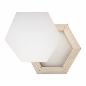 Ponart PTB-30X30H 30x30 cm Basics Seri Altıgen Tuval