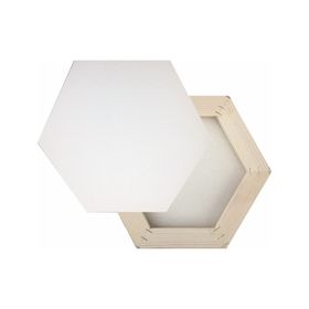 Ponart PTB-30X30H 30x30 cm Basics Seri Altıgen Tuval