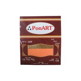 Ponart PVG-1055 14x14 cm Altın Renk 25 Yaprak Varak