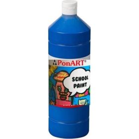 Ponart School Paint Koyu Mavi 250 ml Akrilik Boya
