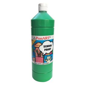 Ponart School Paint Orta Yeşil 250 ml Akrilik Boya