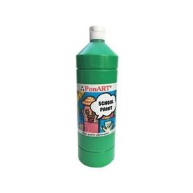 Ponart School Paint Orta Yeşil 250 ml Akrilik Boya