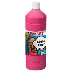 Ponart School Paint Sıklamen 1000 ml Akrilik Boya
