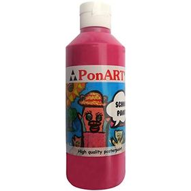 Ponart School Paint Siklamen 250 ml Akrilik Boya