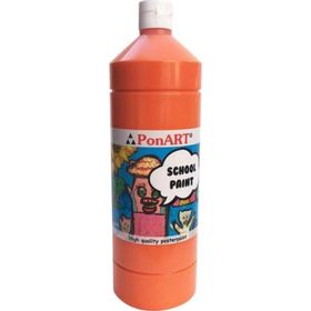 Ponart School Paint Turuncu 250 ml Akrilik Boya