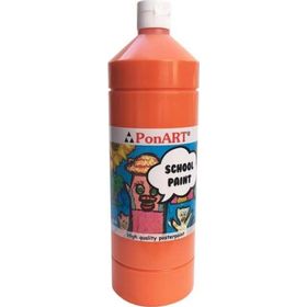 Ponart School Paint Turuncu 250 ml Akrilik Boya