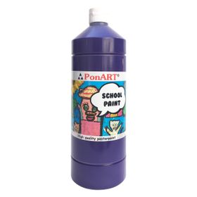 Ponart School Paint Violet 1000 ml Akrilik Boya